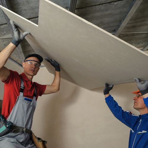 instalar drywall